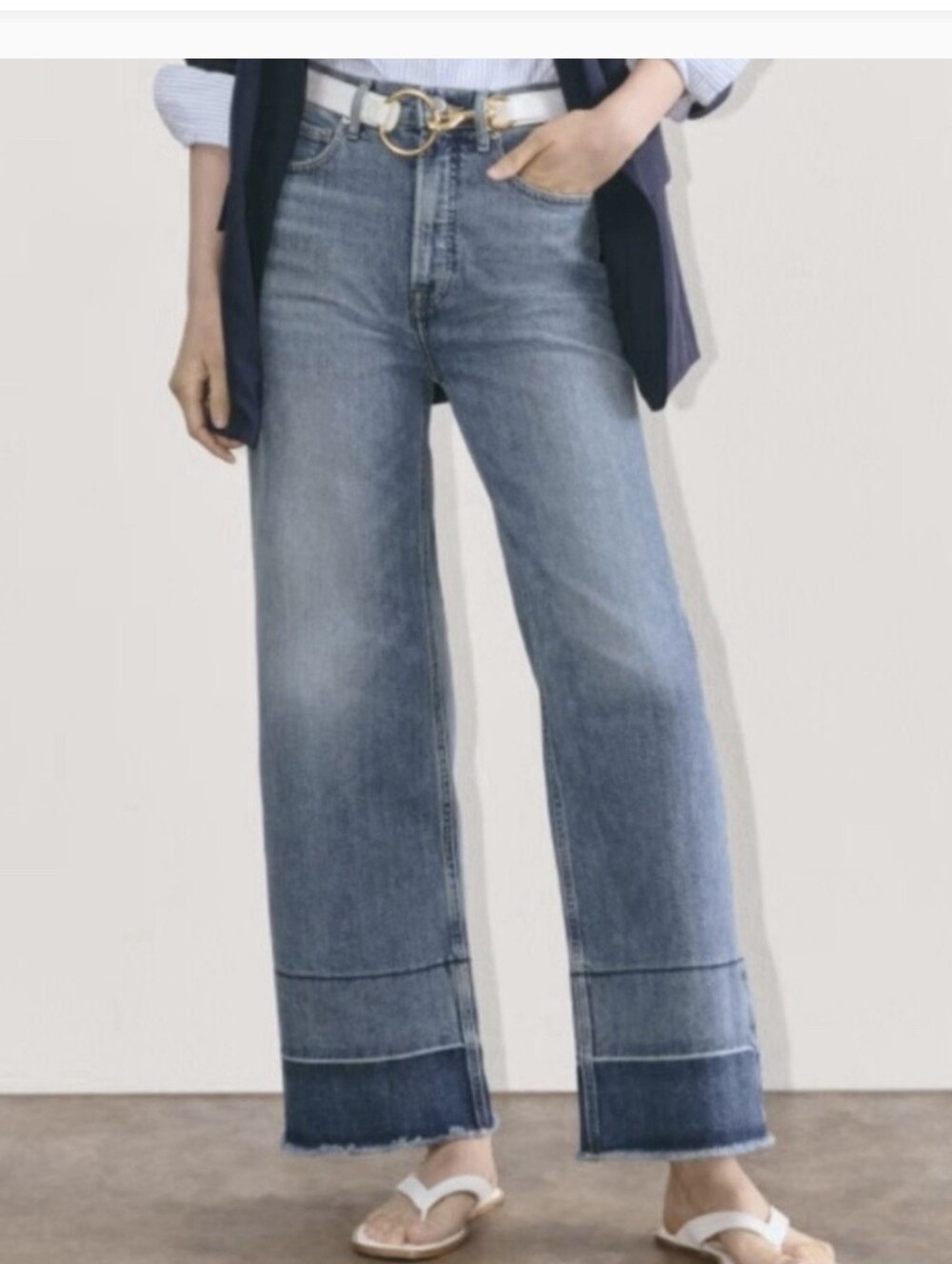 Everlane The Way-High Sailor Jean in Deep Indigo Size 29R